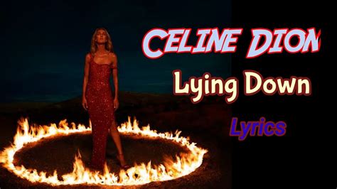 Lying Down lyrics by Céline Dion 